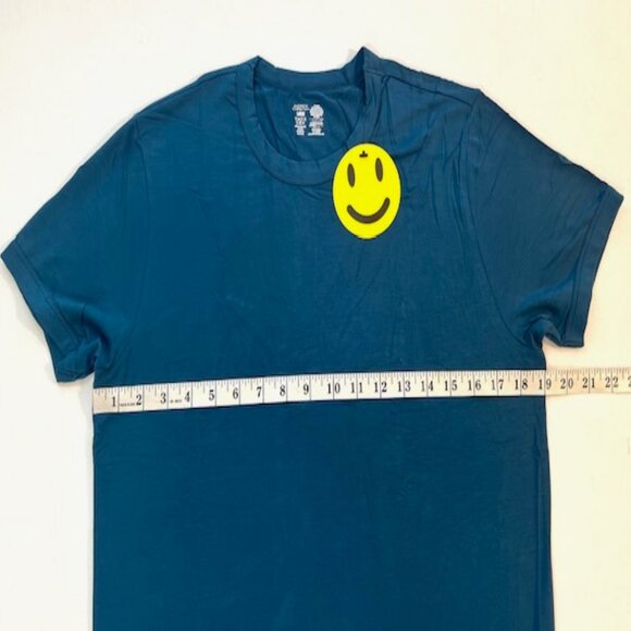 Andrew Christian Size Large Modal/Rayon Form Fitting T-Shirt - Dark Teal - Picture 2 of 7